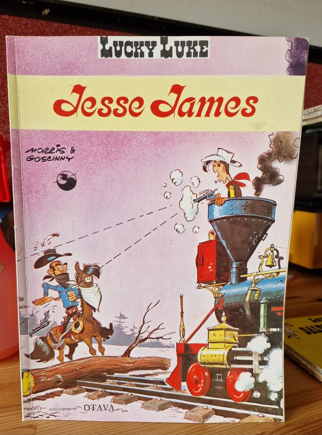 Lucky Luke Jesse James.  5 Painos