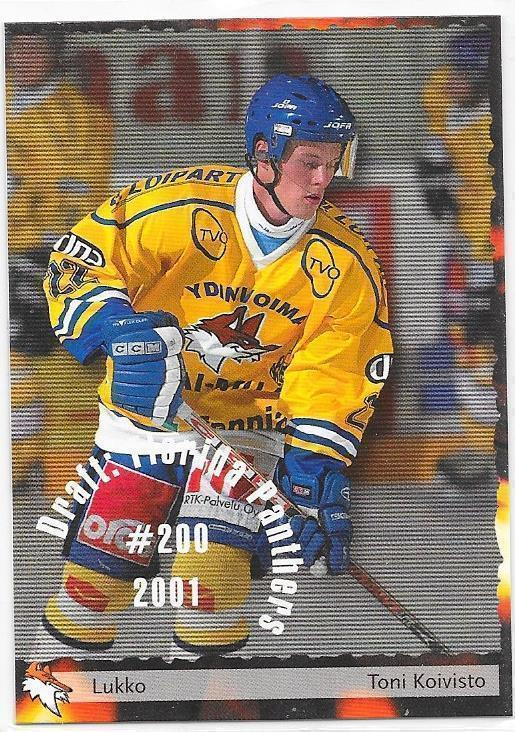2002-03 CardSet #196 Toni Koivisto Lukko