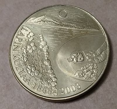 Lapin kultaa 1868 - 2003 kolikko