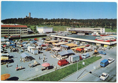 Jyväskylä Kauppatori 1960-1970-luku