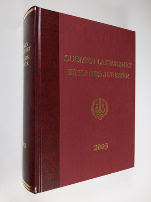 Petri ym. (toim.) Laurila : Suomen lakimiehet 2003 = Finl...