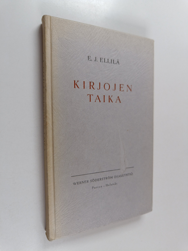 E. J. Ellilä : Kirjojen taika