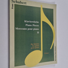 Franz Schubert : Klavierstucke 2 = Piano Pieces 2 = Morce... - pikkukuva 1
