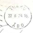 Turku, virheleima, 22. 7 . 63 - 22. 8 . 74. - pikkukuva 3