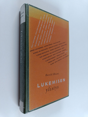Harold Bloom : Lukemisen ylistys