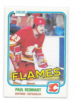 1981-82 OPC #36 Paul Reinhart Calgary Flames