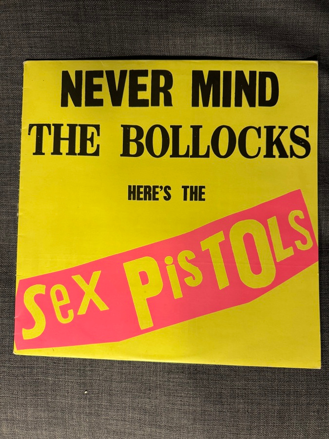 Sex Pistols Never mind the bollocks lp