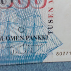 Suomen pankki 1000mk 1986 Litt.A - pikkukuva 3
