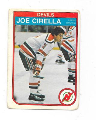 1982-83 OPC #137 Joe Cirella , New Jersey Devils RC