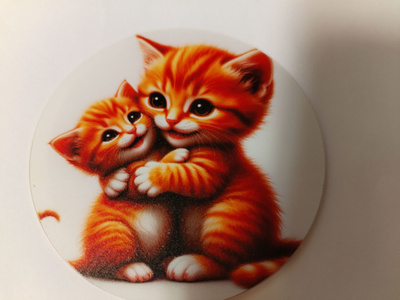Kissa jääkaappi magneetti.