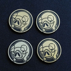 Lechonk Pokemon coins 4kpl - pikkukuva 1