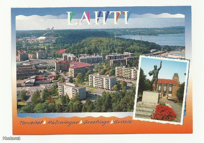Lahti: yleisnäkymä ja kaupungintalo