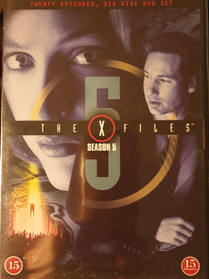 X-Files Salaiset kansiot Kausi 5 UUSI DVD