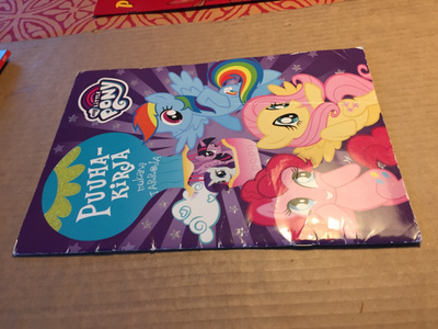 MY LITTLE PONY PUUHAKIRJA