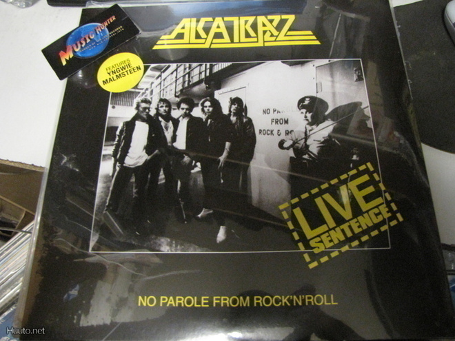 ALCATRAZZ - NO PAROLE FROM ROCK N ROLL LP UUSI "ss"