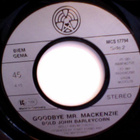 GOODBYE Mr. MACKENZIE : BLACKER THAN BLACK : VINYYLI 7" 1991 - pikkukuva 4