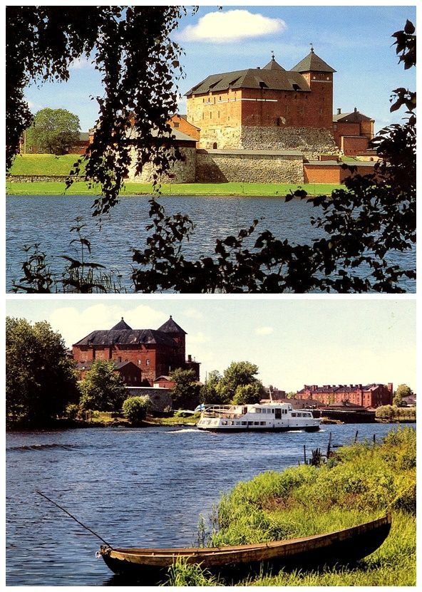HÄMEENLINNA, KAKSI KORTTIA, käyttämättömiä