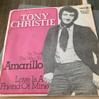 TONY CHRISTIE: Amarillo * Live Is A Friend… * GER 1971 - pikkukuva 1