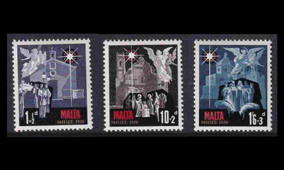 Malta 417-9 ** Joulu (1970)