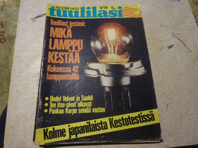 Tuulilasi  9-74  Escort RS