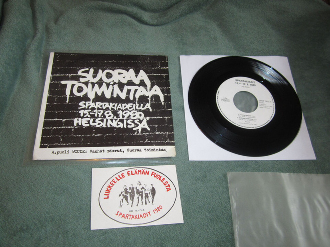Various – Spartakiadit 15.-17.8.1980 + TARRA ( mm woude,PUNK