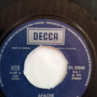 SINGLE- LEVY: ROD HUNTER DECCA DL 25543 - pikkukuva 2