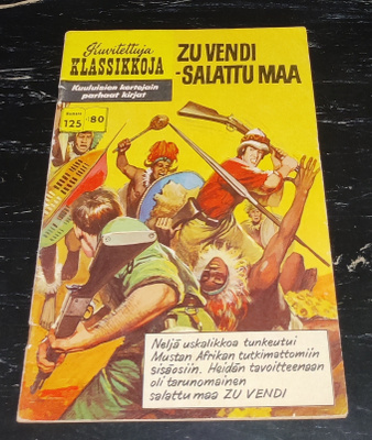 Kuvitettuja klassikkoja 125: Zu Vendi - Salattu maa