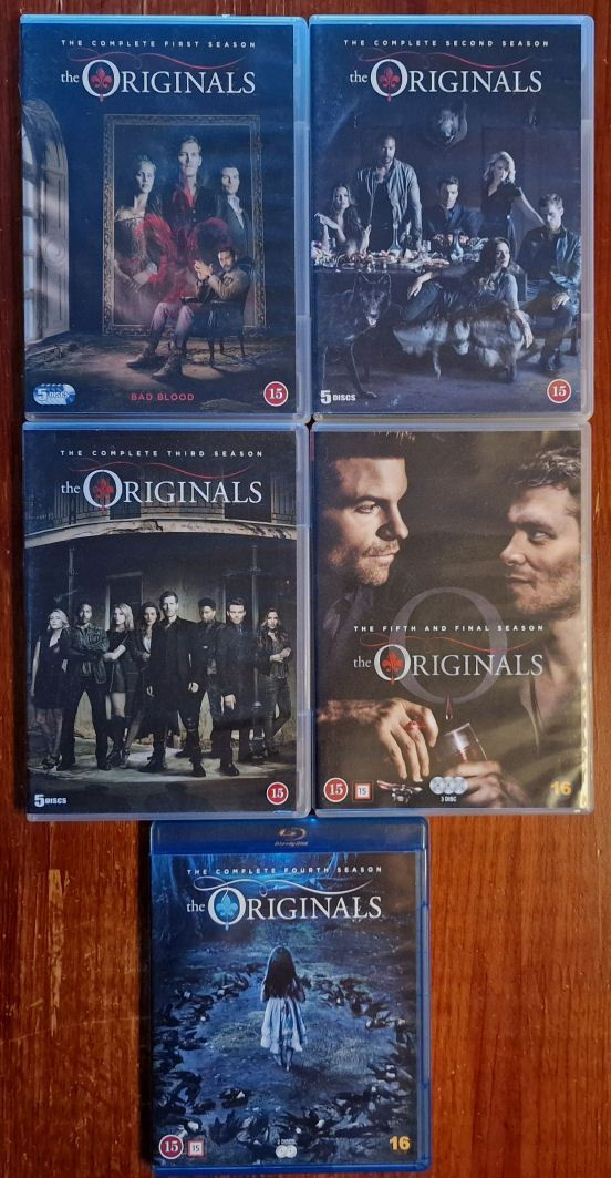 the ORIGINALS - kaudet 1-5 - DVD/blu-ray boxit (Koko sarja)