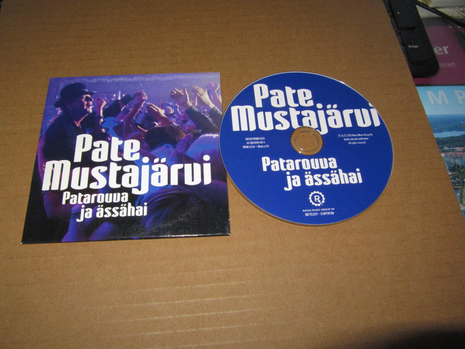 Pate Mustajärvi CDRS Patarouva ja ässähai v.2013 UUSI !