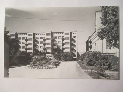 VANHA Postikortti Kotka 1950-l Alkup.Mallikappale