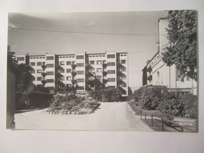 VANHA Postikortti Kotka 1950-l Alkup.Mallikappale