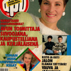 Apu n:o 16 1990 Miss Suomi. Vuoden 1990 autot. Risto & Outi - pikkukuva 1