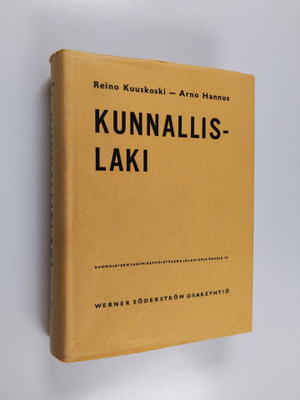 Reino Kuuskoski ym. : Kunnallislaki