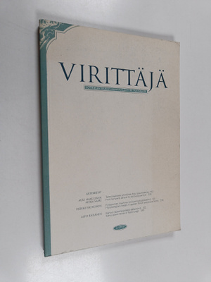 Virittäjä 4/1995 - Kotikielen Seuran aikakauslehti 99. vu...