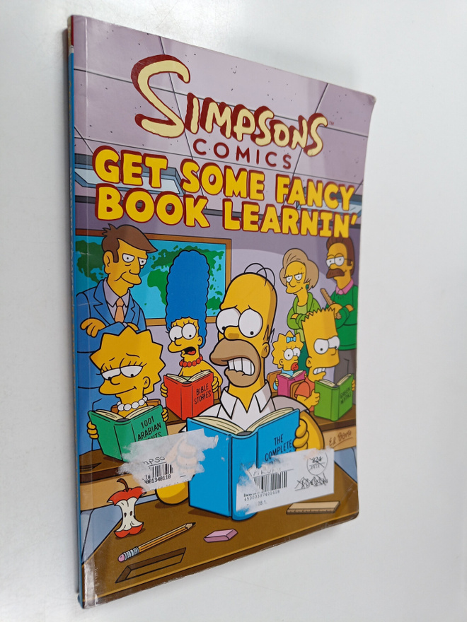 Matt Groening : Simpsons Comics Get Some Fancy Book Learnin'