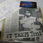 LONDON COWBOYS - IT TAKES TIME 7'' SINGLE + NIMMARIKORTTI! - pikkukuva 1