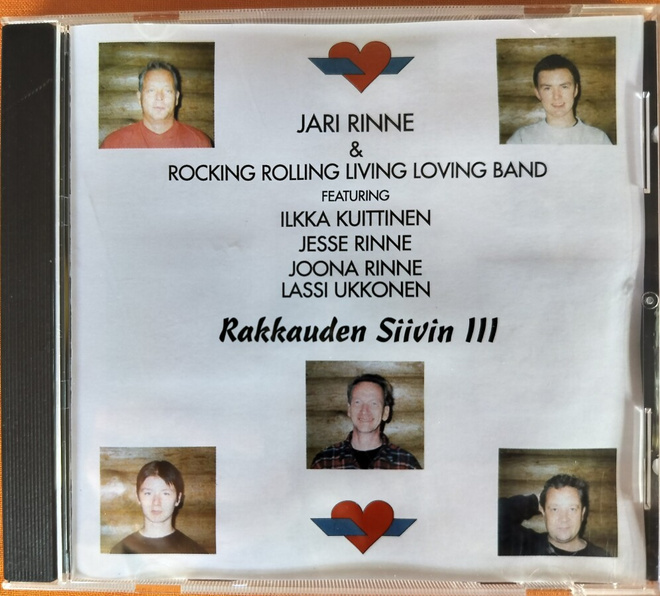 JARI RINNE&ROCKING ROLLING LIVING LOVING BAND-CD, RRLL-3