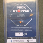 PATRIK BARTOSAK PUCK STOPPER RED /40 PELICANS - pikkukuva 2