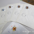 10 kpl Punaisen ristin perhosmerkki postituskuoria , - pikkukuva 2