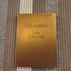 Posti -ja Televäen kulttuuripäivät mitali 1982. - pikkukuva 3