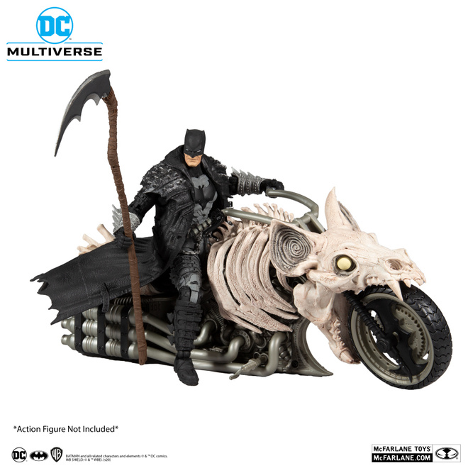 McFarlane DC BATMAN cycle death metal   - HEAD HUNTER STORE.