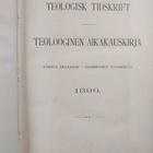 Teologisk tisdskrift = Teolooginen aikakauskirja 1896 ; S... - pikkukuva 3