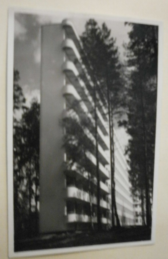 Imatra, Tiuruniemen parantola, mv valokuvapk, p. 1950-l.