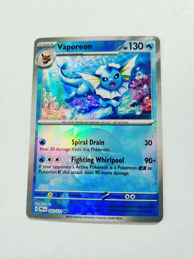 Vaporepn (Poke Ball) Prismatic Evolutions 022/131