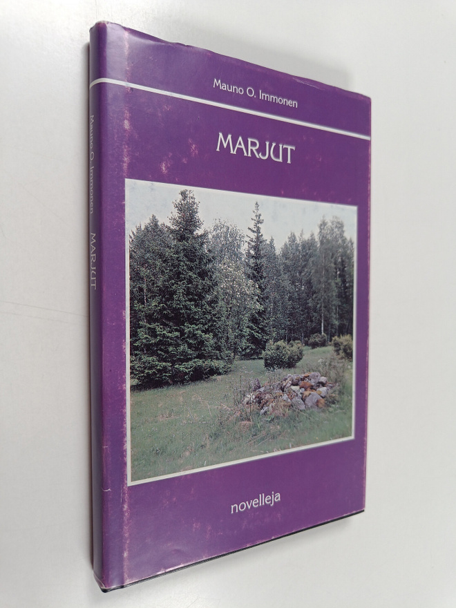Mauno O. Immonen : Marjut : novelleja (signeerattu)