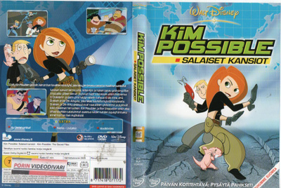 Kim Possible salaiset kansiot (86 045) k -FI- DVD suomik.