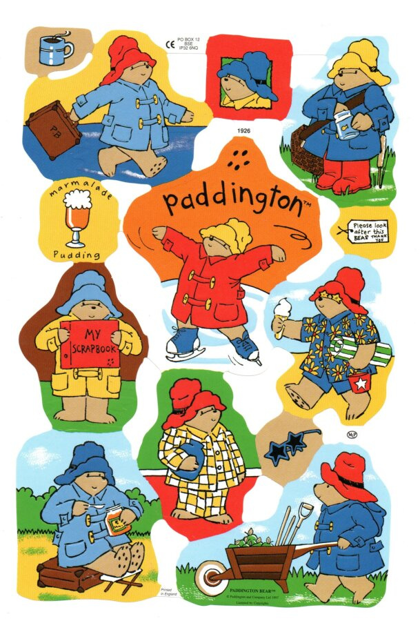 KIILTOKUVA °°KARHUHERRA PADDINGTON°° / MLP1926