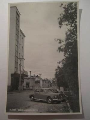 VANHA Postikortti Lappi Kemi 1950-l  Alkup.Mallikappale