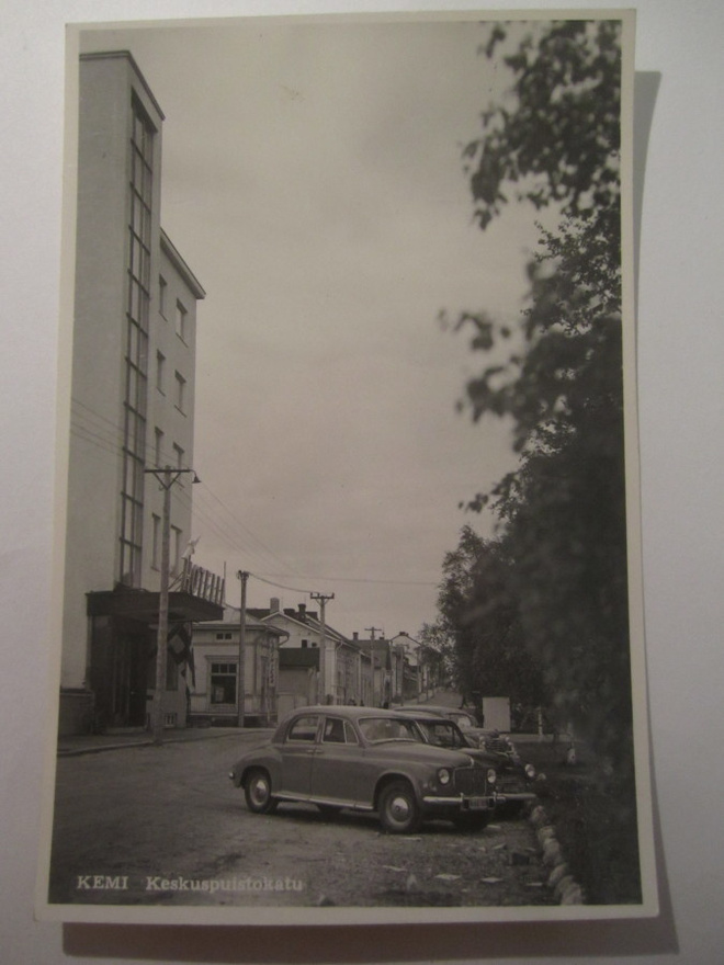 VANHA Postikortti Lappi Kemi 1950-l  Alkup.Mallikappale