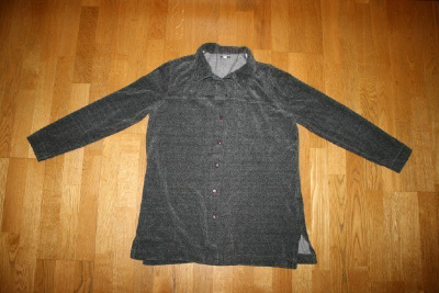 Lindex harmaa ohut fleece tunika 42-44